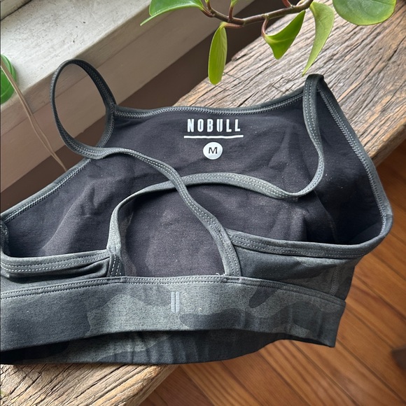 NOBULL Green Camo Sports Top - Picture 2 of 4